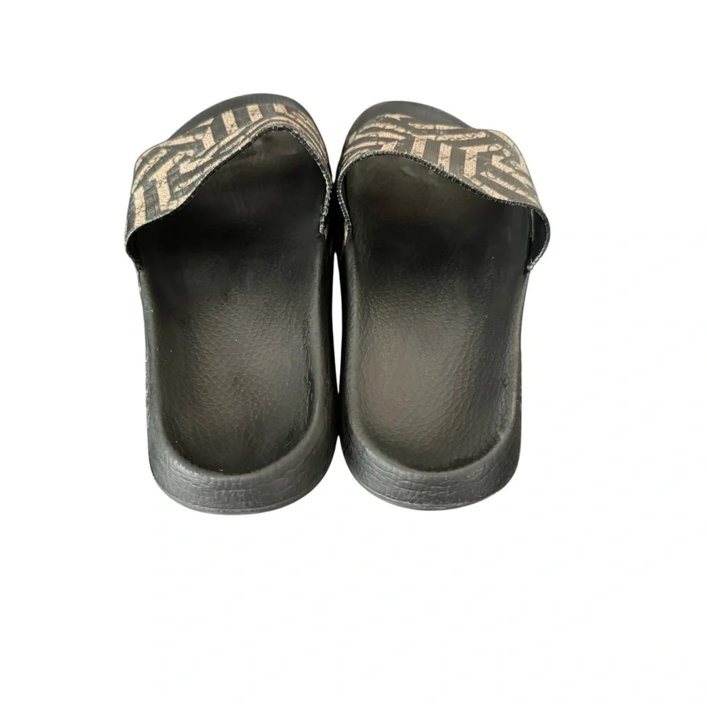 GUCCI GG Supreme Caleido Slides Sandals Mens